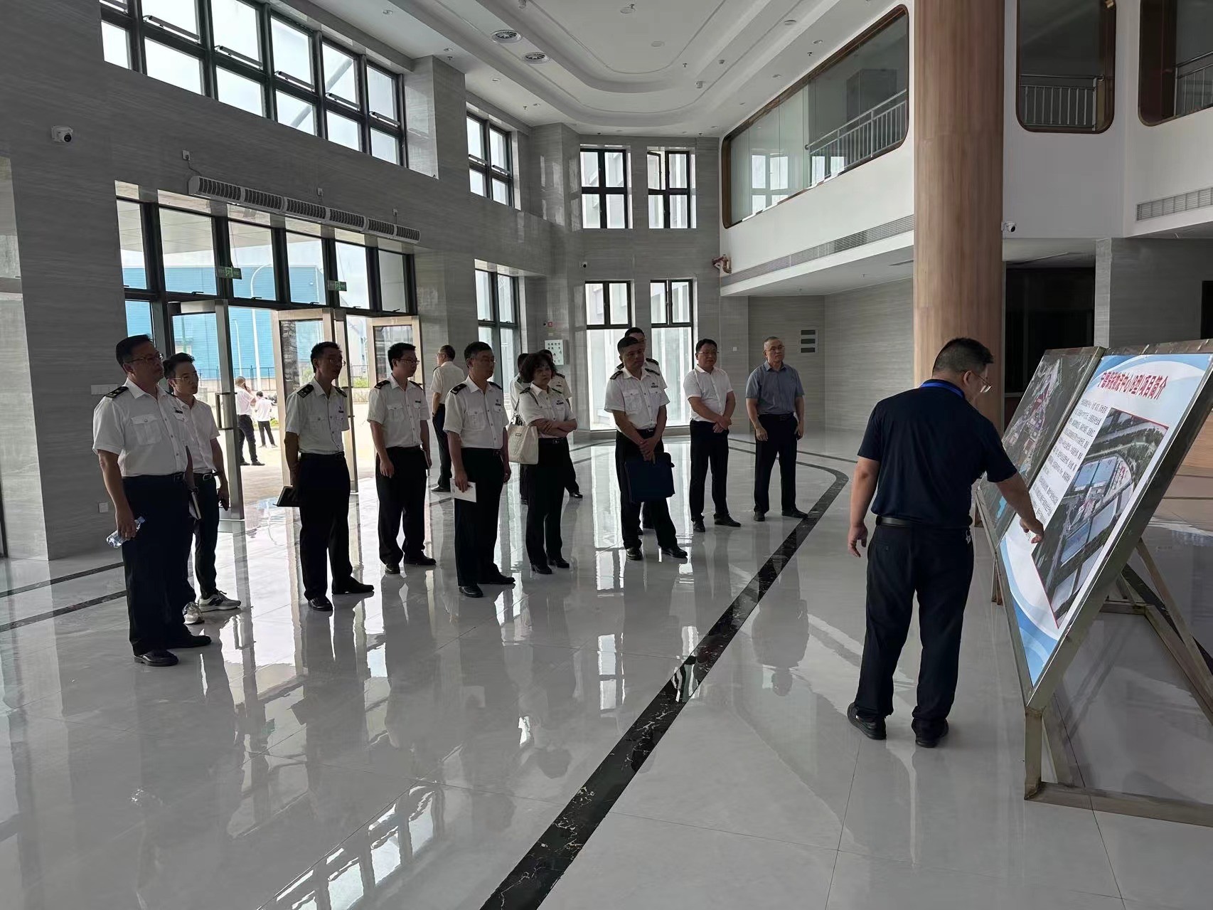 福州海关相关领导深入宁德保税物流中心（B保）项目调研，，，，，，，，蔡慧铭拍摄1.jpg
